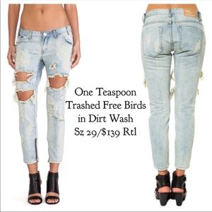 One Teaspoon Thrashed Jeans